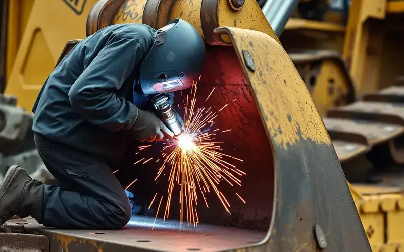 Heavy equipment repair