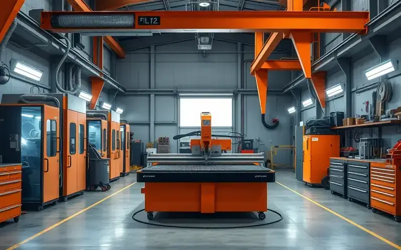 Dockter's Welding shop interior